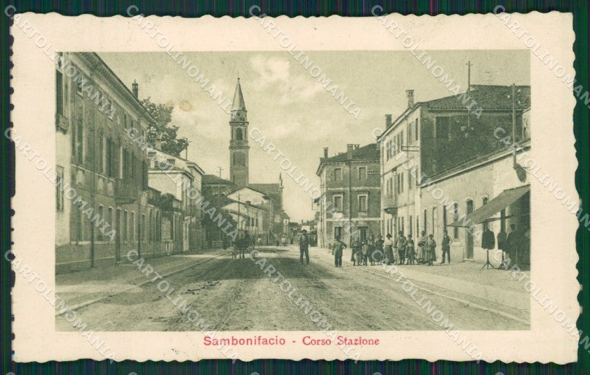 Verona San Bonifacio cartolina QK7498 – fronte
