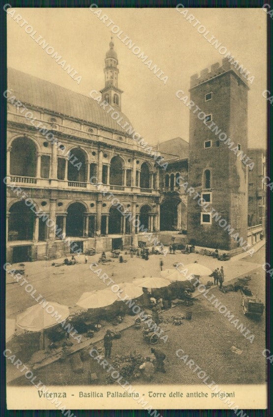 Vicenza Città Mercato cartolina QK7507 – fronte