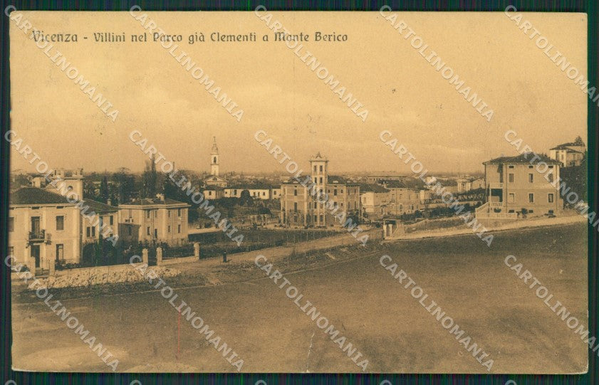 Vicenza Città STRAPPO PIEGA cartolina QK7510 – fronte