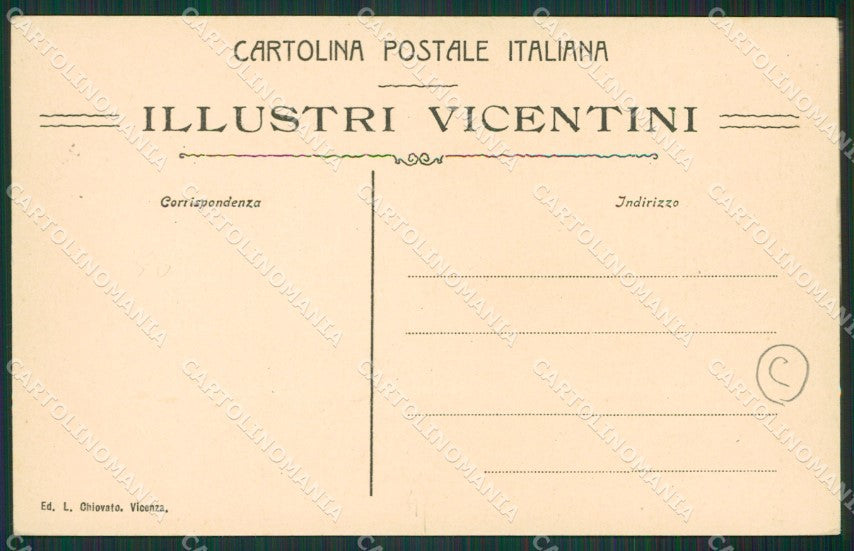 Vicenza Città Cabianca cartolina QK7517 – retro
