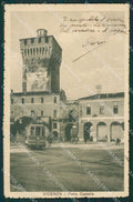 Vicenza Città Tram PIEGA cartolina QK7543 – fronte