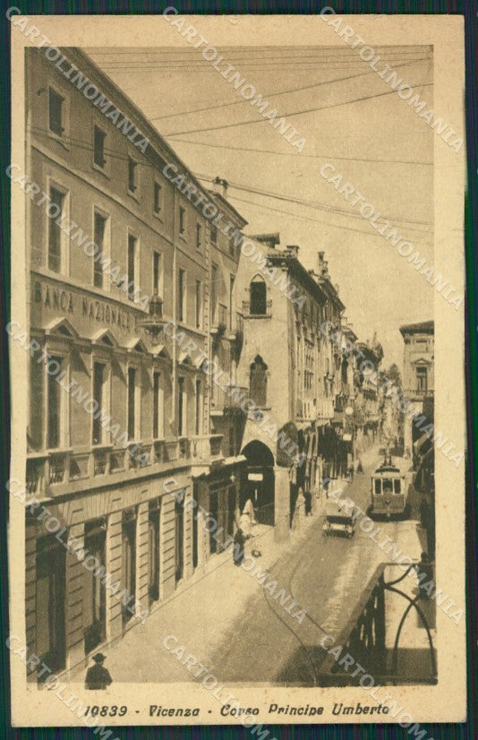 Vicenza Città STRAPPINI cartolina QK7549 – fronte