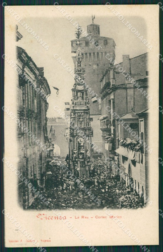 Vicenza Città Processione cartolina QK7552 – fronte