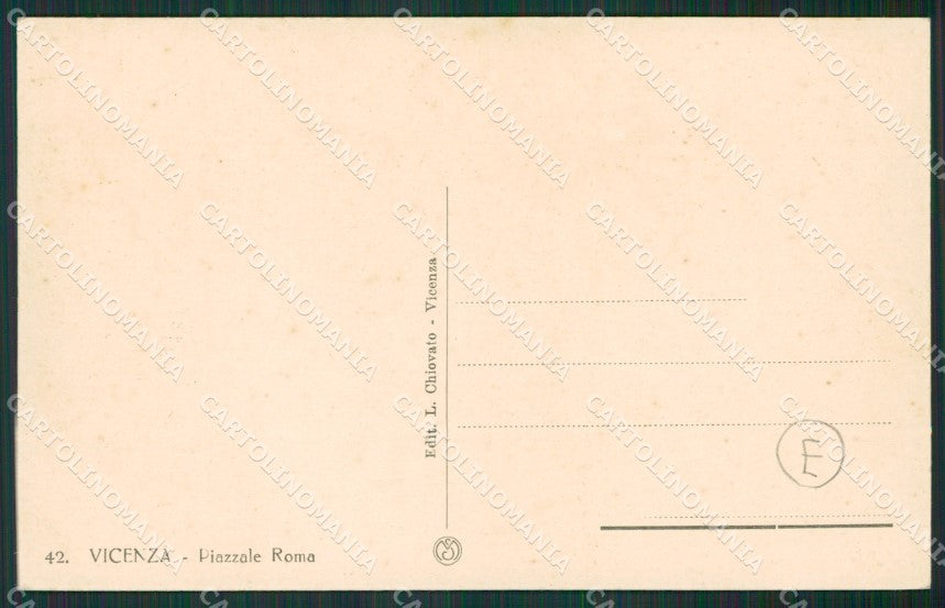 Vicenza Città cartolina QK7554 – retro