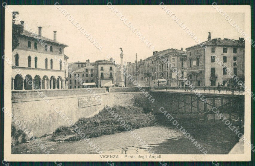 Vicenza Città PIEGHINE cartolina QK7559 – fronte