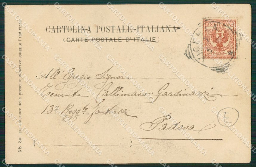 Vicenza Città Processione cartolina QK7560 – retro