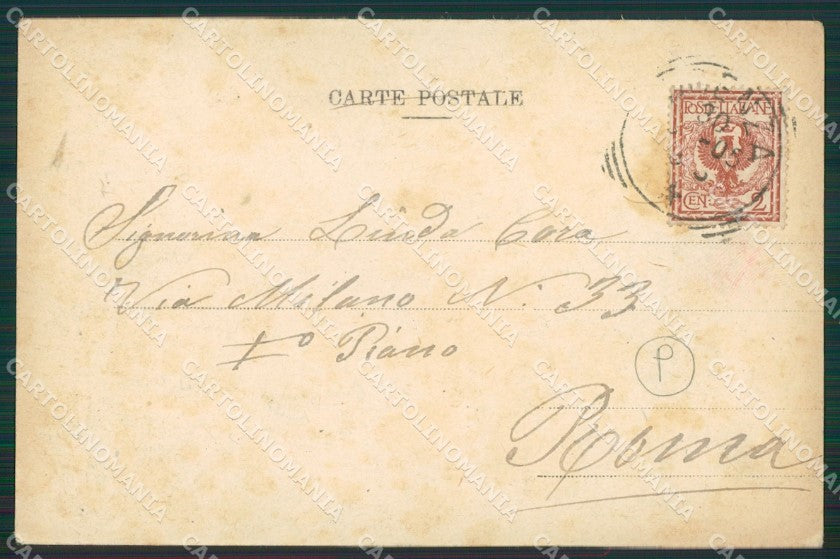 Vicenza Città Alluvione cartolina QK7583 – retro