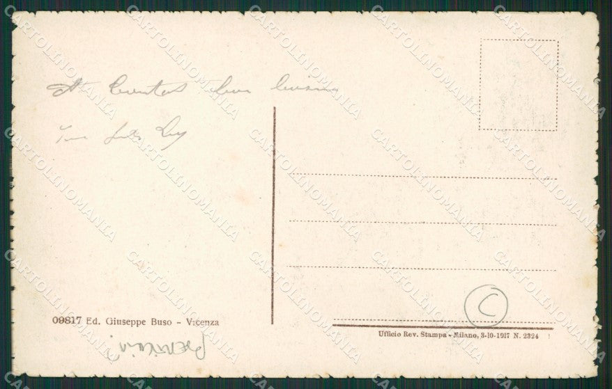 Vicenza Città Saluti da Bertiglia ? cartolina QK7585 – retro