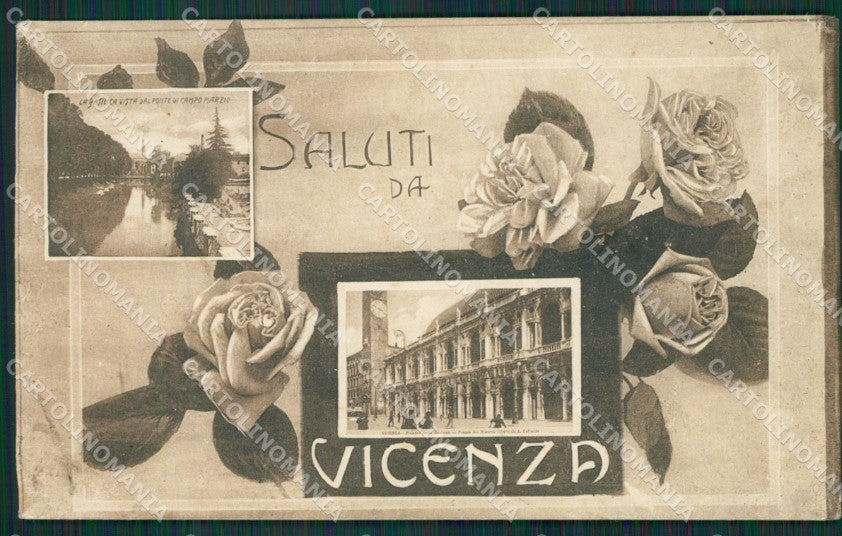 Vicenza Città Saluti da SCOLLATA cartolina QK7588 – fronte