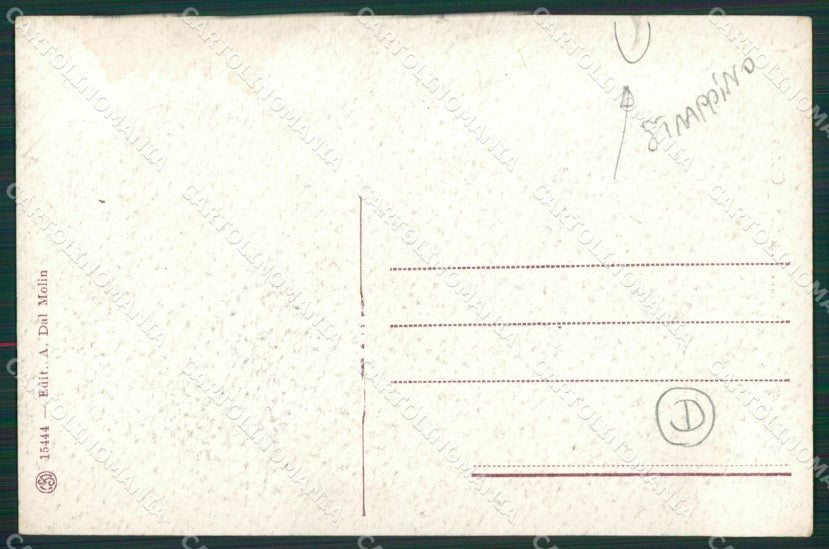 Vicenza Arzignano STRAPPINO cartolina QK7615 – retro