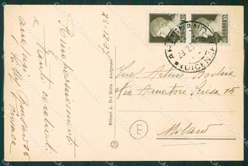 Vicenza Arzignano cartolina QK7621 – retro