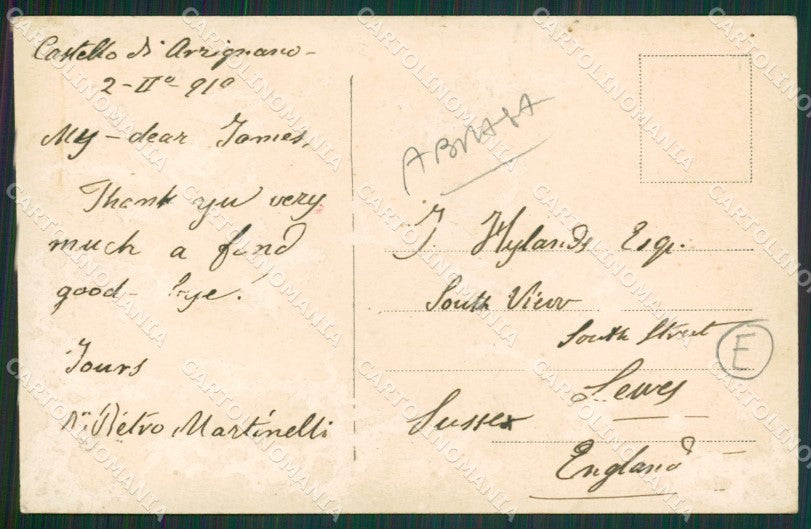 Vicenza Arzignano Saluti da ABRASA Foto cartolina QK7626 – retro
