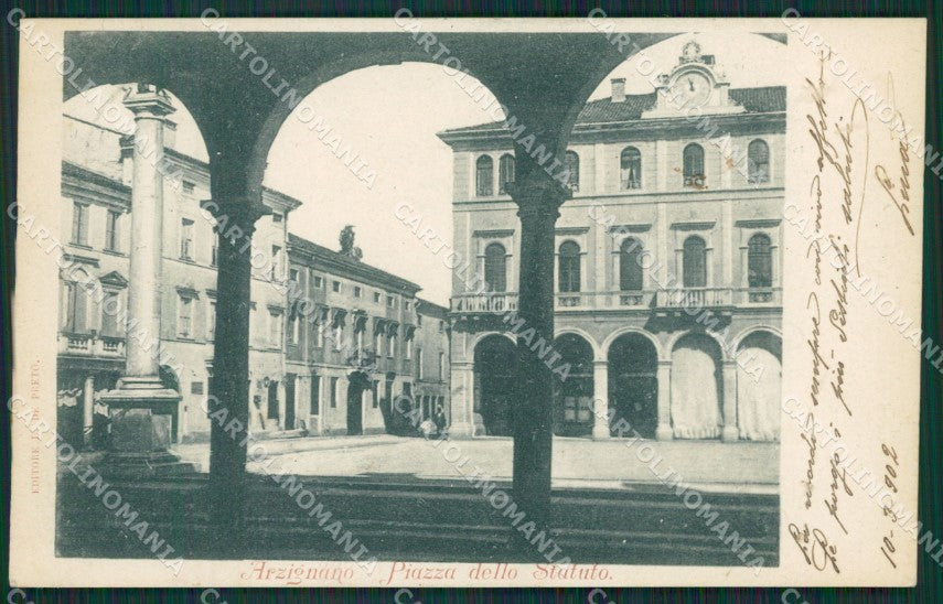 Vicenza Arzignano cartolina QK7628 – fronte