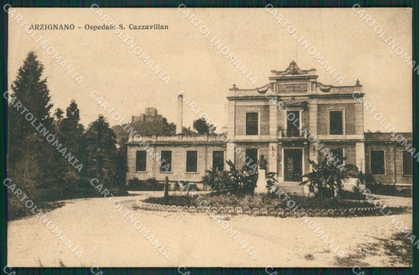Vicenza Arzignano PIEGA cartolina QK7629 – fronte