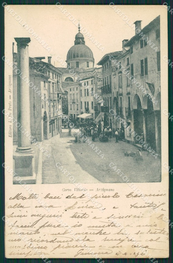 Vicenza Arzignano cartolina QK7630 – fronte