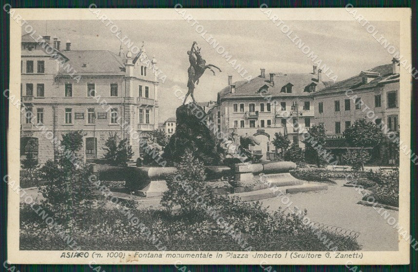 Vicenza Asiago cartolina QK7637 – fronte
