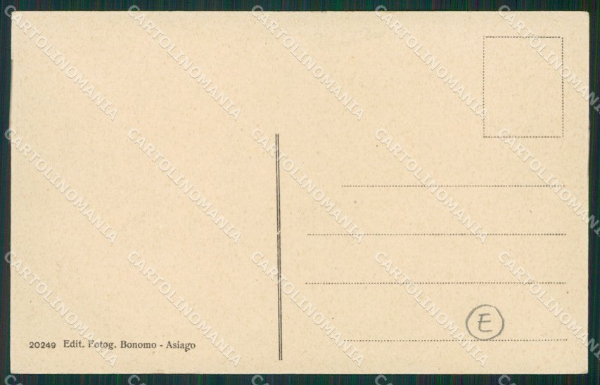 Vicenza Asiago cartolina QK7654 – retro