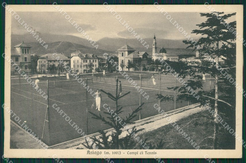 Vicenza Asiago Tennis cartolina QK7658 – fronte