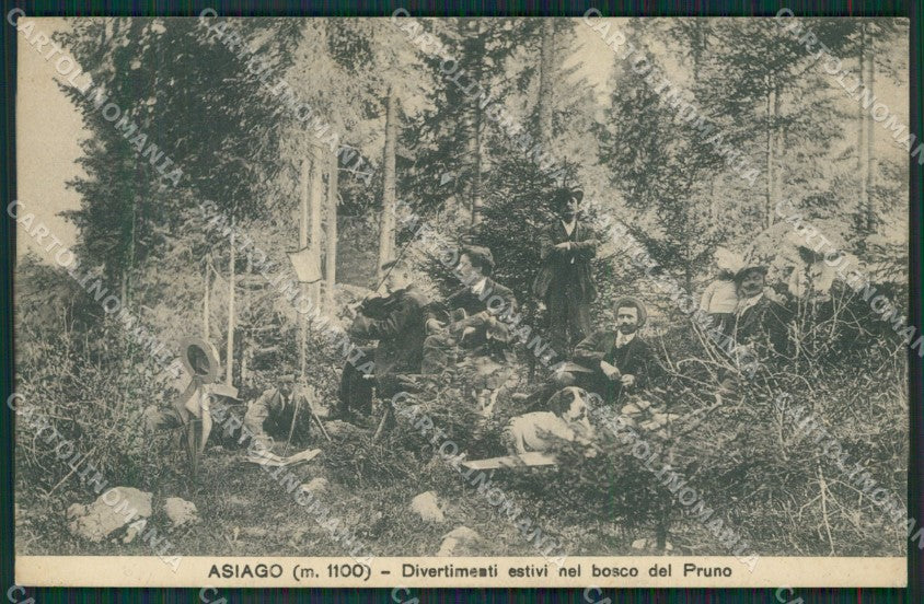 Vicenza Asiago cartolina QK7662 – fronte