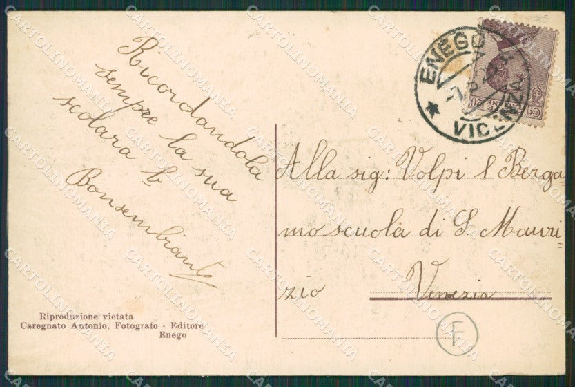 Vicenza Enego cartolina QK7667 – retro