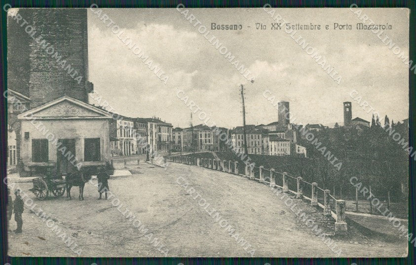 Vicenza Bassano del Grappa ANGOLINO SCOLLATO cartolina QK7677 – fronte