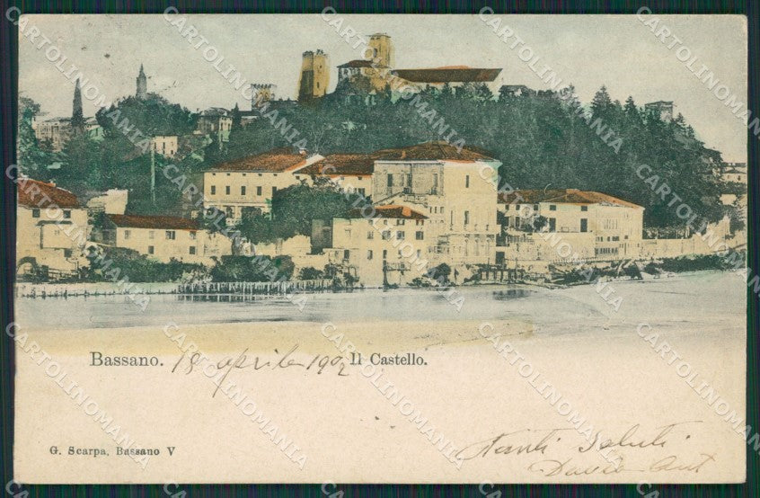 Vicenza Bassano del Grappa cartolina QK7679 – fronte
