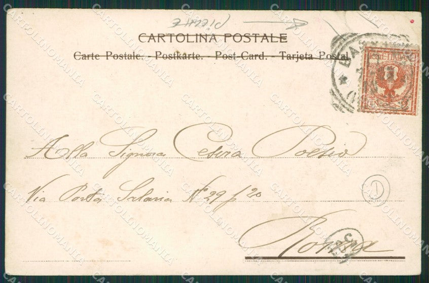 Vicenza Bassano del Grappa PIEGHE cartolina QK7692 – retro