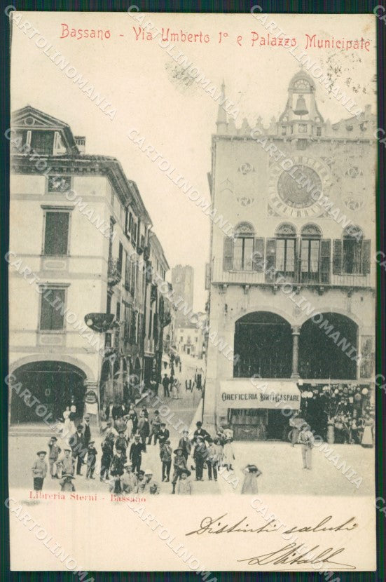 Vicenza Bassano del Grappa cartolina QK7693 – fronte
