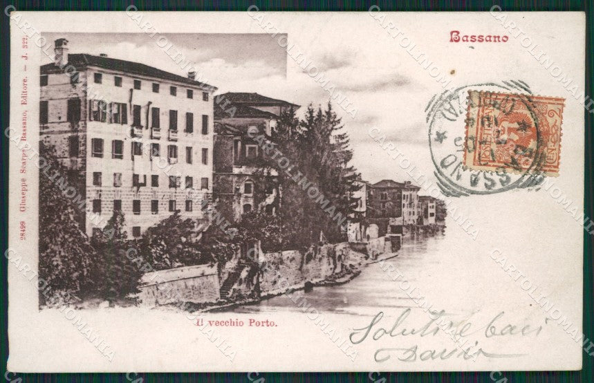 Vicenza Bassano del Grappa FORO cartolina QK7695 – fronte