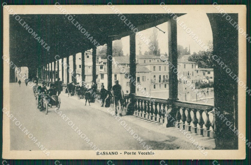 Vicenza Bassano del Grappa cartolina QK7702 – fronte