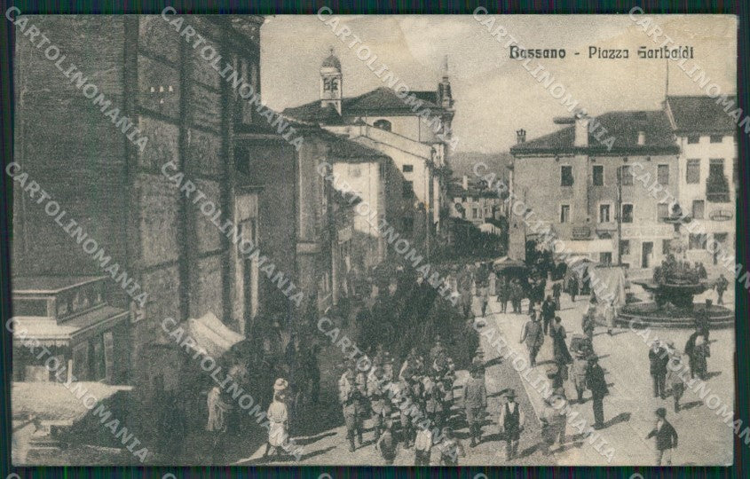 Vicenza Bassano del Grappa cartolina QK7704 – fronte