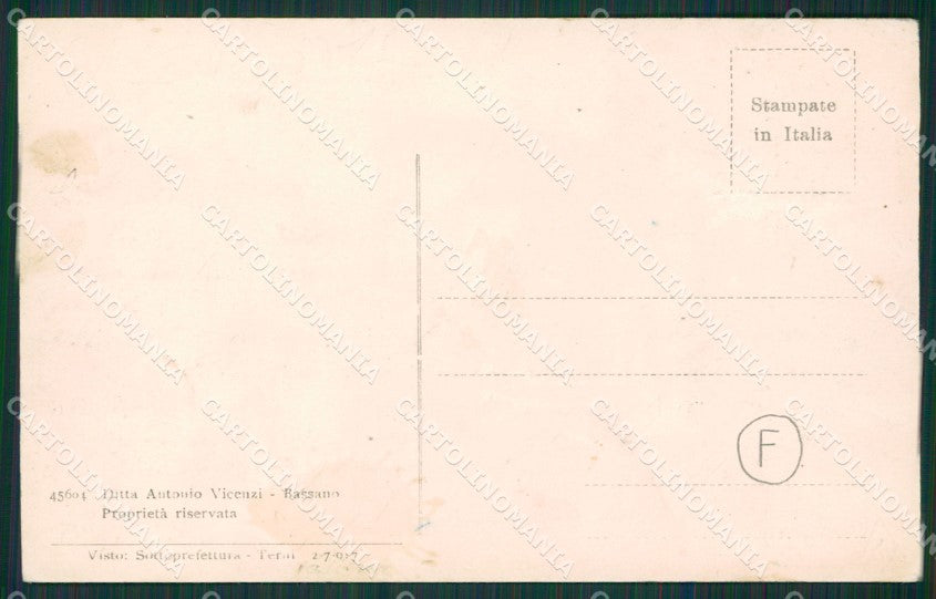 Vicenza Bassano del Grappa cartolina QK7704 – retro