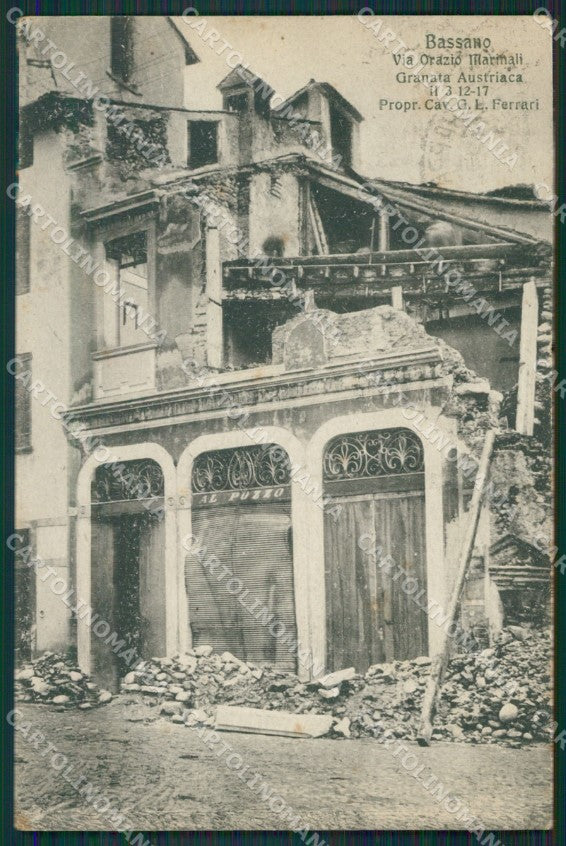 Vicenza Bassano del Grappa cartolina QK7713 – fronte