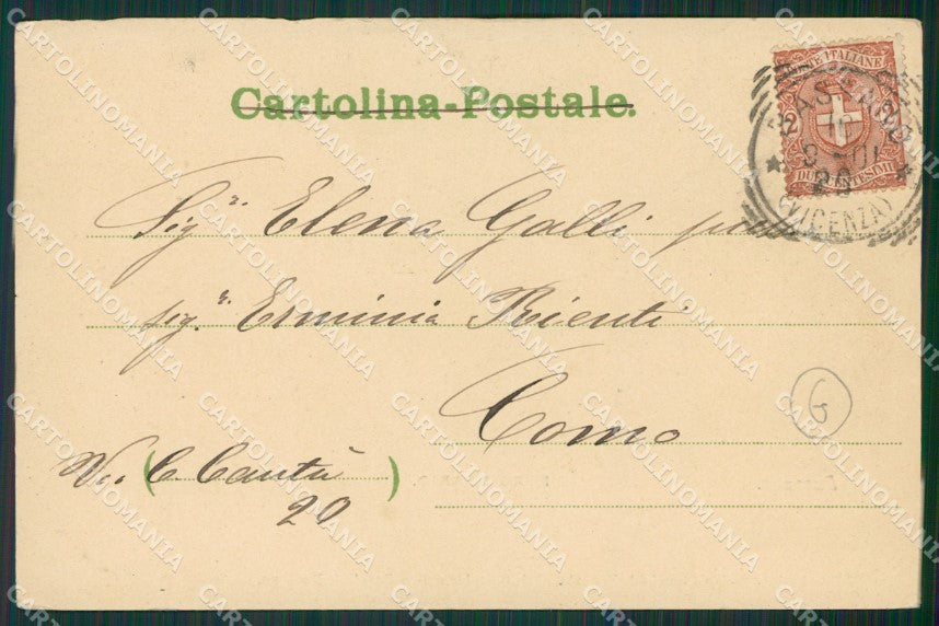 Vicenza Bassano del Grappa cartolina QK7715 – retro