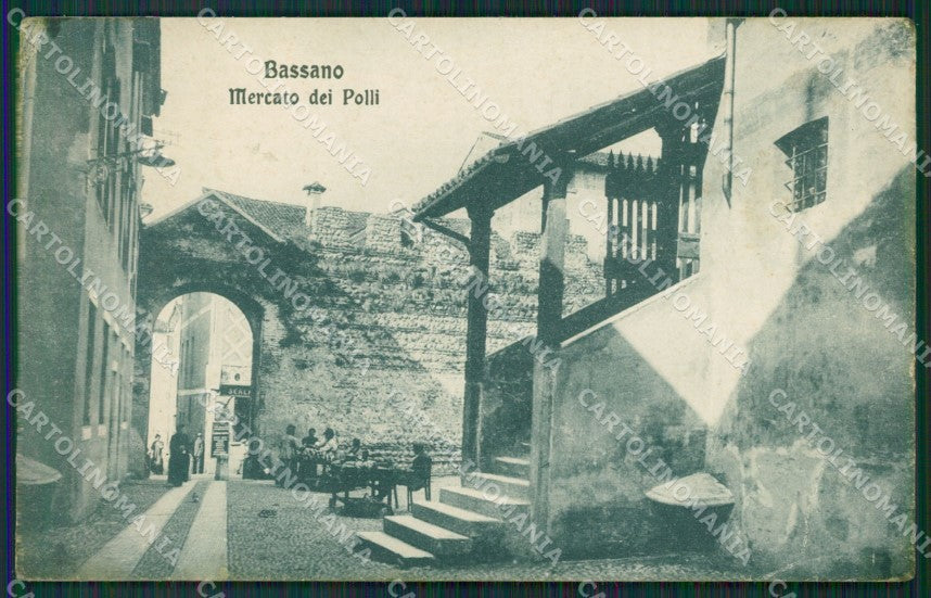 Vicenza Bassano del Grappa cartolina QK7717 – fronte