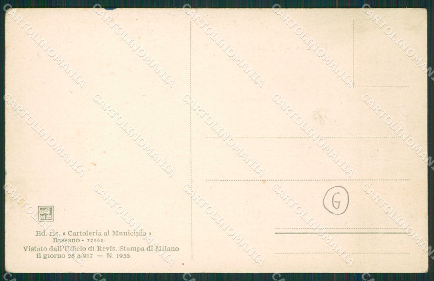 Vicenza Bassano del Grappa cartolina QK7717 – retro