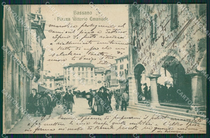 Vicenza Bassano del Grappa cartolina QK7722 – fronte