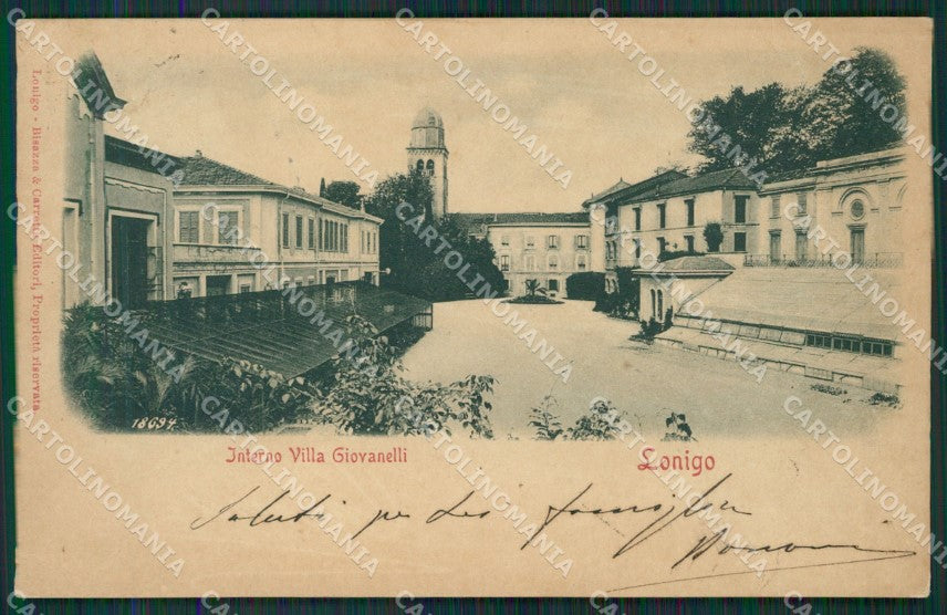 Vicenza Lonigo cartolina QK7732 – fronte