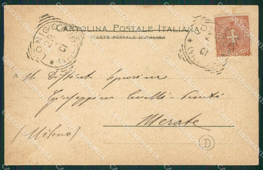 Vicenza Lonigo cartolina QK7732 – retro