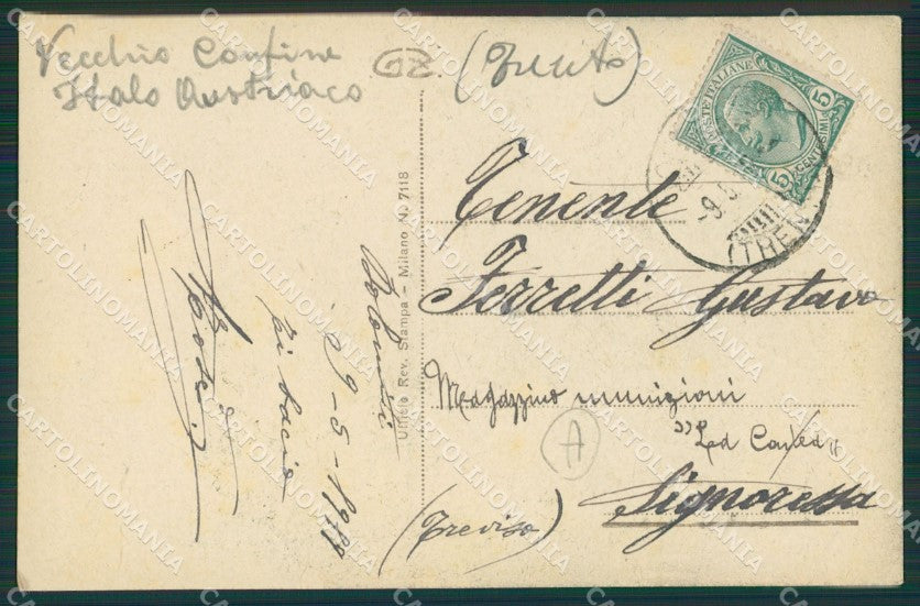 Vicenza Recoaro cartolina QK7742 – retro