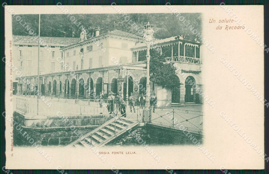 Vicenza Recoaro cartolina QK7743 – fronte