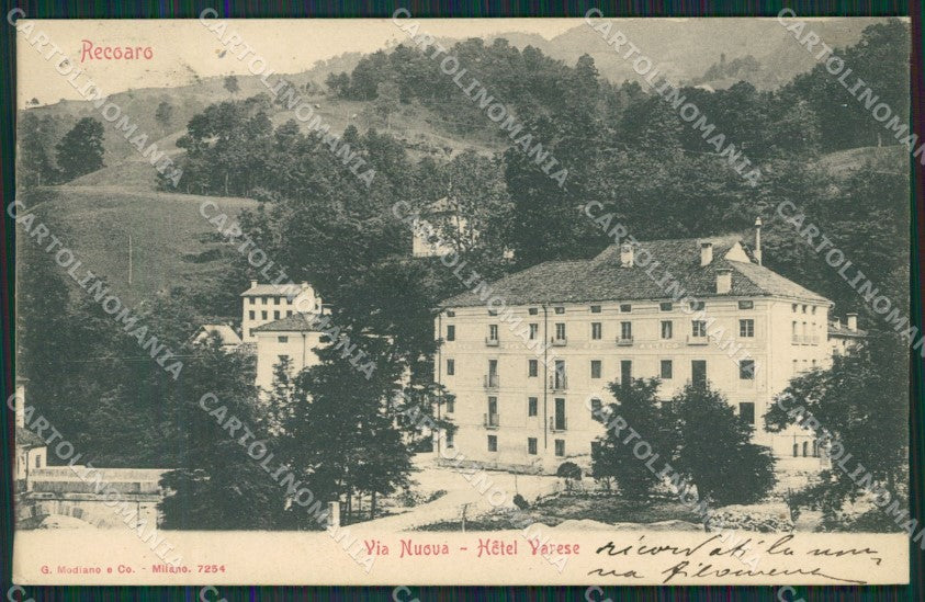Vicenza Recoaro cartolina QK7757 – fronte