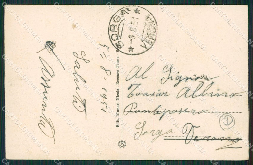 Vicenza Recoaro cartolina QK7768 – retro