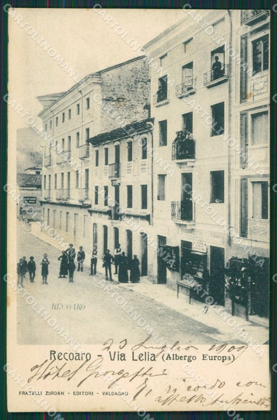 Vicenza Recoaro cartolina QK7769 – fronte