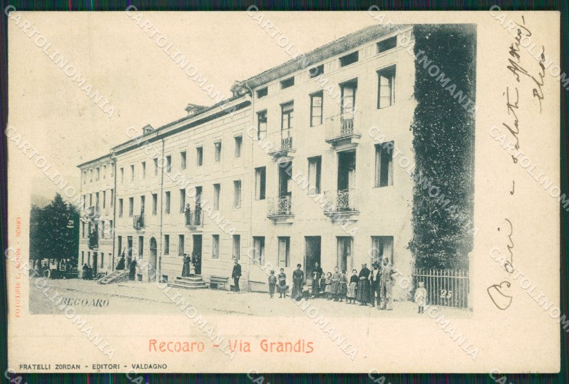 Vicenza Recoaro cartolina QK7771 – fronte