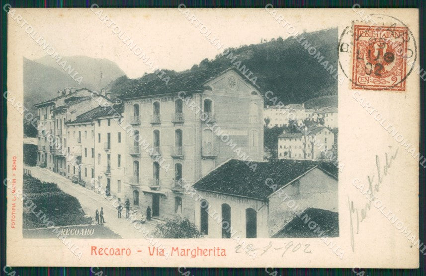 Vicenza Recoaro cartolina QK7782 – fronte