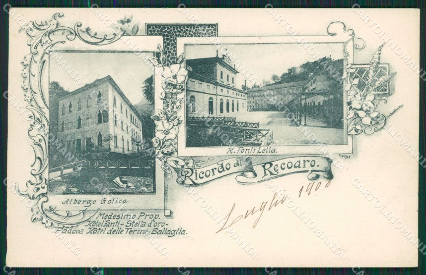 Vicenza Recoaro cartolina QK7793 – fronte