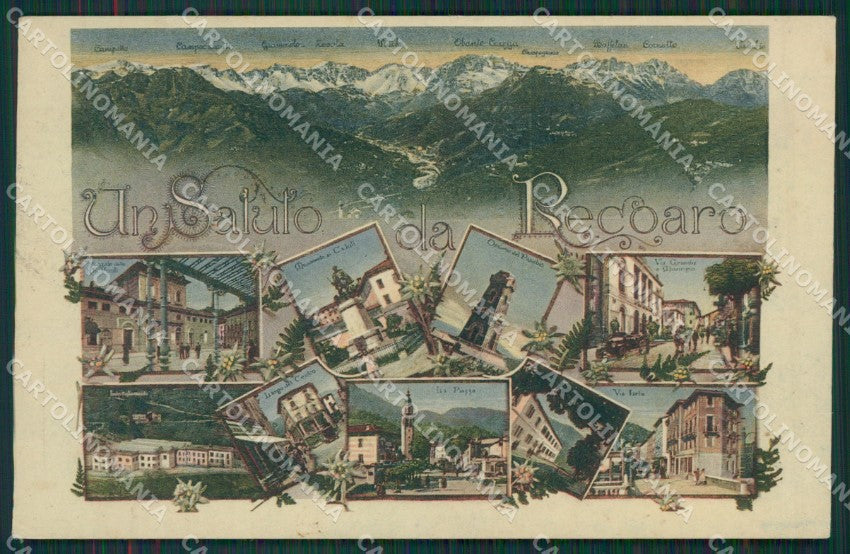 Vicenza Recoaro Saluti da cartolina QK7803 – fronte