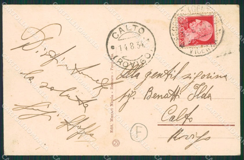 Vicenza Recoaro Saluti da cartolina QK7803 – retro