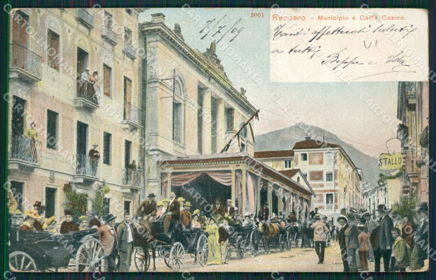 Vicenza Recoaro cartolina QK7806 – fronte